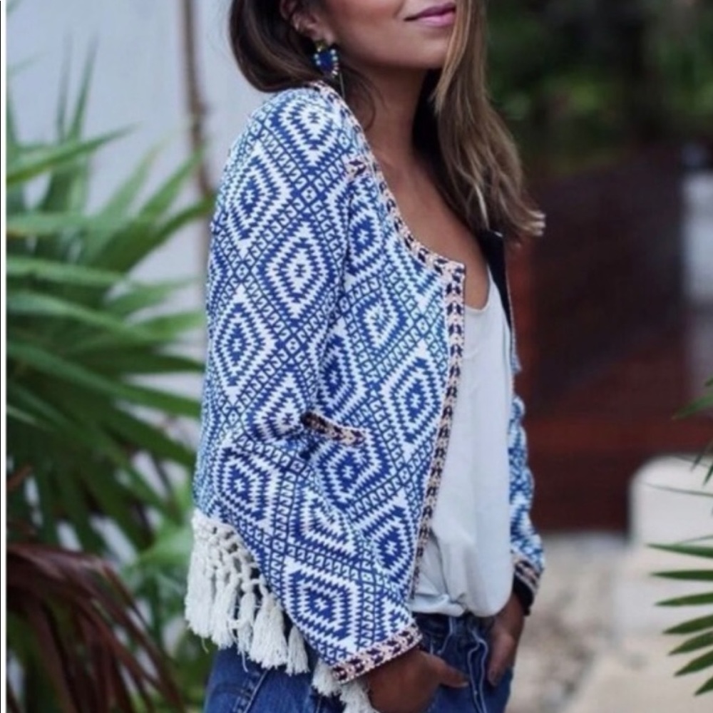 NWT Tularosa Sante Fe Fringe Jacket XS